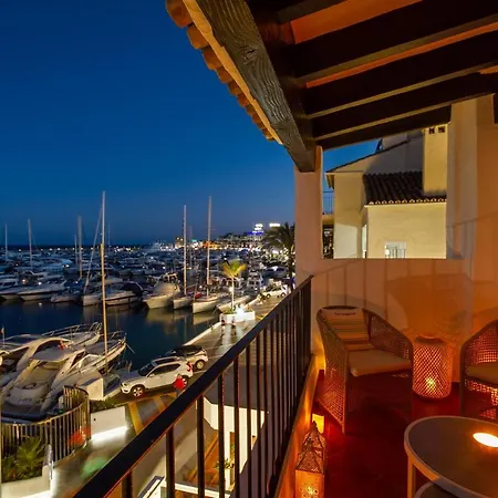 Banus - Puerto Banus Marina Seafront - Premium 2br - 2ba - Outdoor Balcony - Panoramic Marina & Mediterranean Views - Stunning Sunsets - Heart Of Puerto Banus - Direct Access - Steps From El Corte Ing Luxury Shopping *