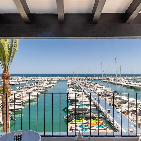 Banus - Puerto Banus Marina Seafront - Premium 2br - 2ba - Outdoor Balcony - Panoramic Marina & Mediterranean Views - Stunning Sunsets - Heart Of Puerto Banus - Direct Access - Steps From El Corte Ing Luxury Shopping