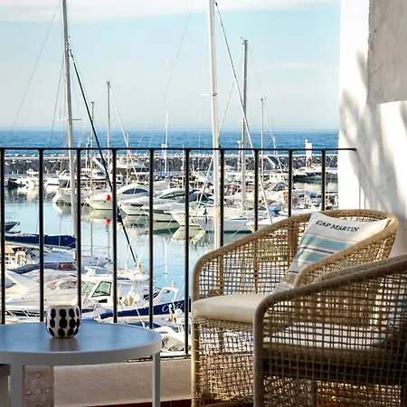 Banus - Puerto Banus Marina Seafront - Premium 2br - 2ba - Outdoor Balcony - Panoramic Marina & Mediterranean Views - Stunning Sunsets - Heart Of Puerto Banus - Direct Access - Steps From El Corte Ing Luxury Shopping