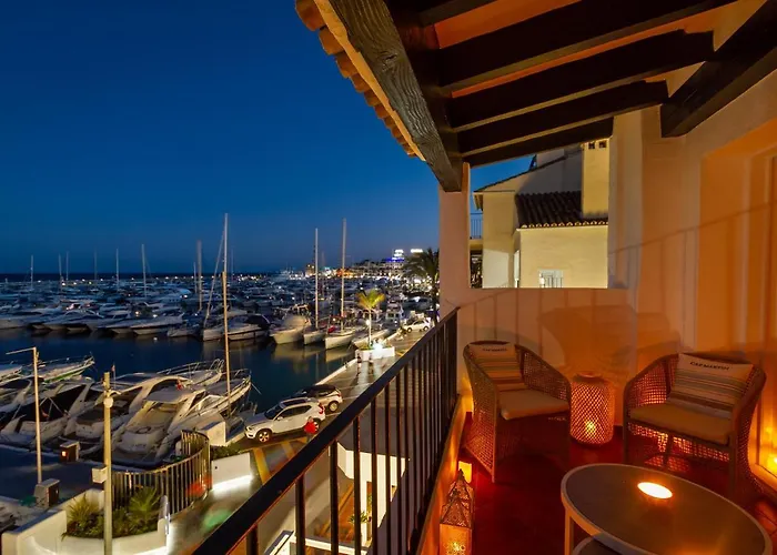 Banus - Puerto Banus Marina Harbour Seafront *